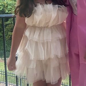 Anna Grace Cream Dress